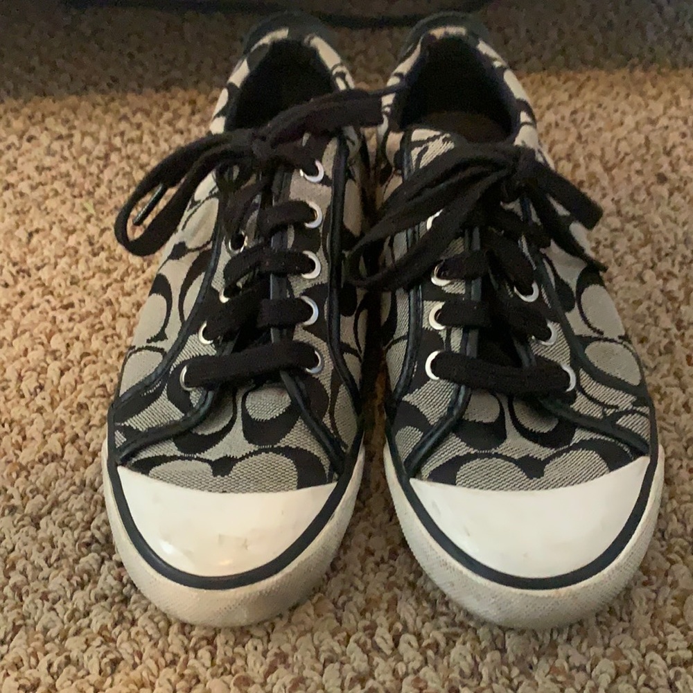 Coach logo sneakers
